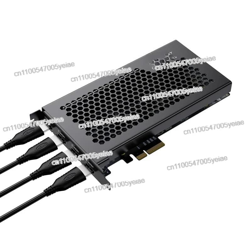Per 335 Scatola di registrazione scheda di acquisizione video HDMI a 4 canali per videocamere multicam in streaming live DSLR Action Cam