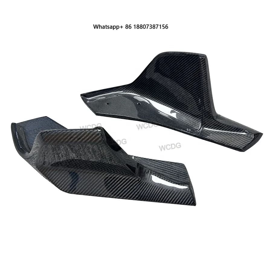 For Toyota GR Supra A90 A91 MK5 GR 2019+ Carbon Fiber Rear Rear Style AD, Canard, Splitter, Spoiler, Car Body Kit