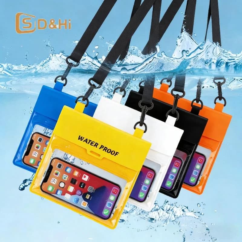 Custodia Impermeabile per Telefono, Borsa Impermeabile per iPhone 17 16 15 14 13 Pro Max Plus Galaxy S25 S24 Ultra Plus+