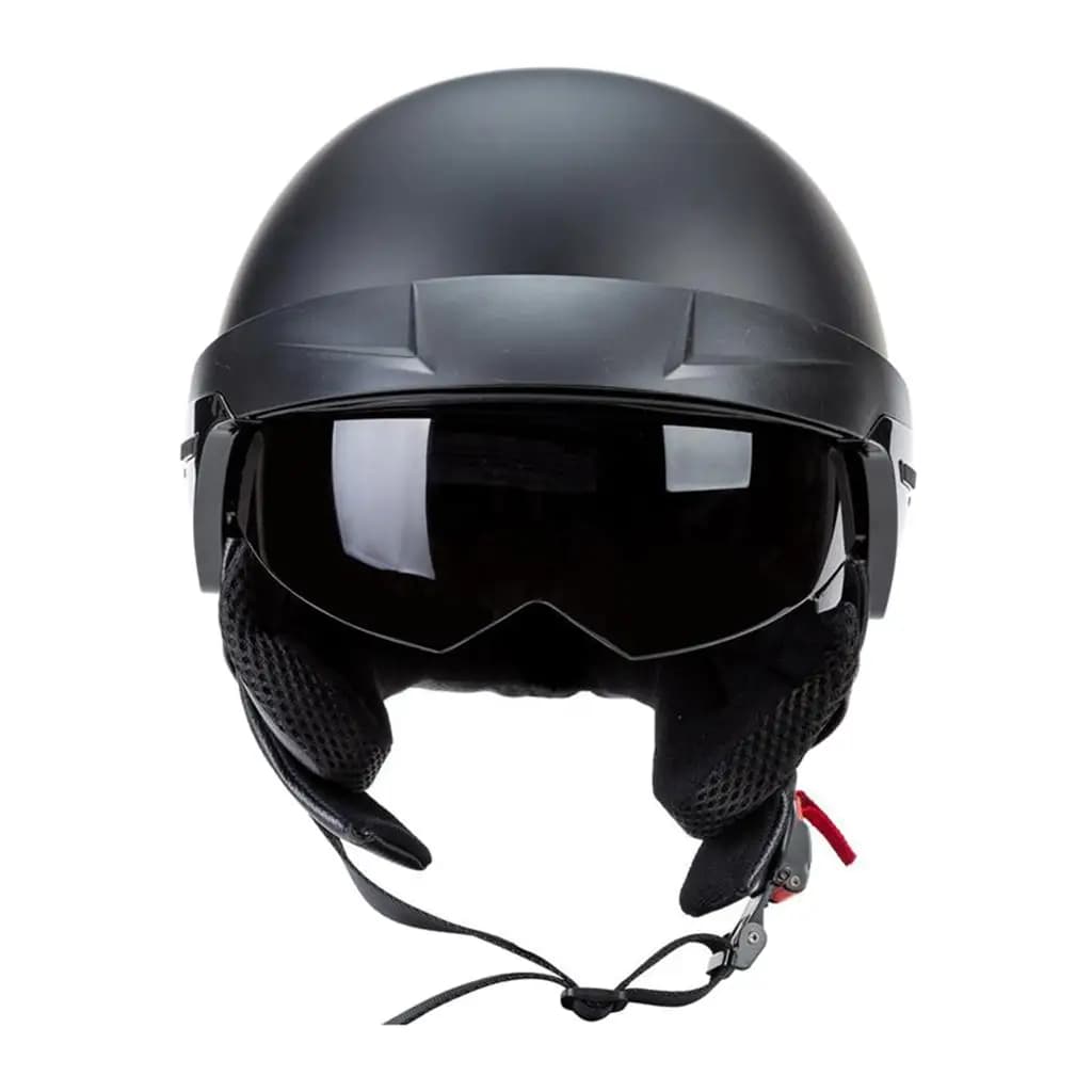 Protective helmet for Road Bike with Anti-scratch visor and Adjustable fit for Cruiser and Touring