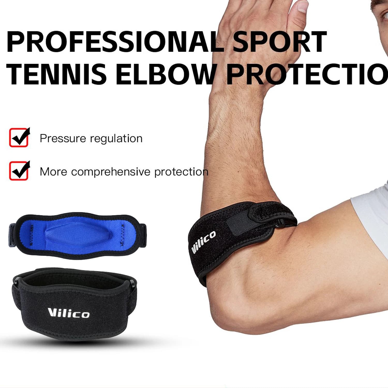 1 pcs elbow protection strap soft pillow support knee support basketball tennis badminton epicondilite elbow pad