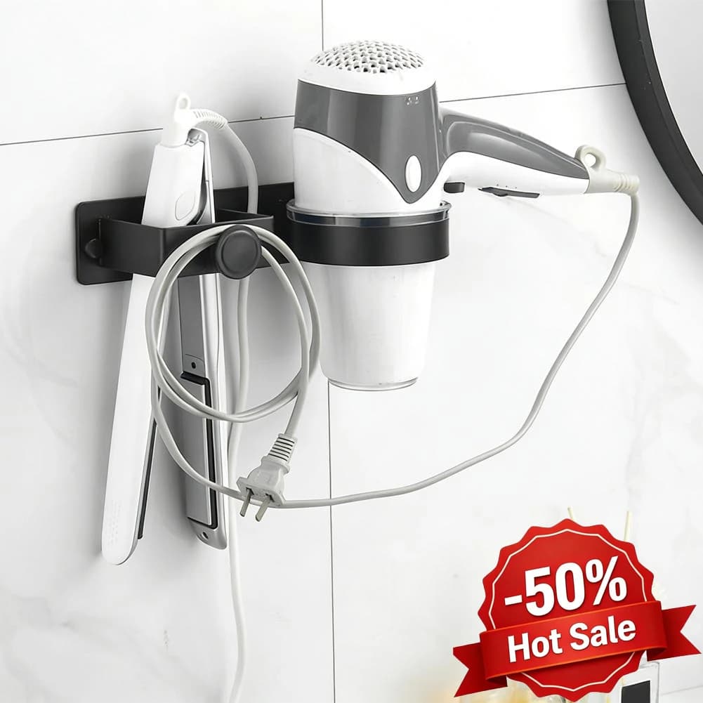 Wall Mount for Hair Clips, Bathroom Accessories Organizer