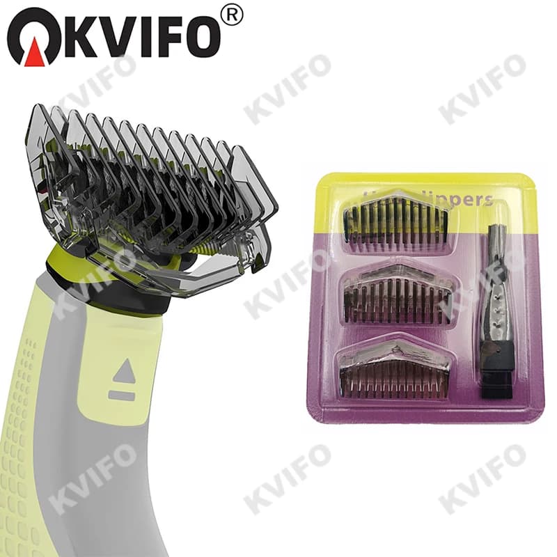 KVIFO Pettini 1/3/5mm Guide for Electric Razor One Blade QP2520 QP2630 QP2724 QP2834 QP6510 QP6520/6531 and Rulebarba