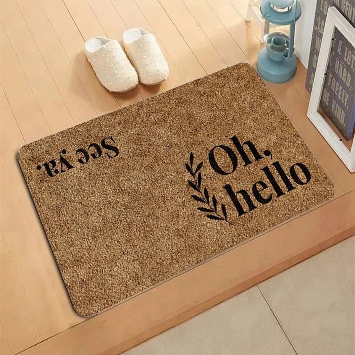 OH CIAO Model Carpet Inlet Zerbino Anti-slip Living Room Kitchen Furniture Bedroom Furnishing Carpet Decoration of the house Zerbini