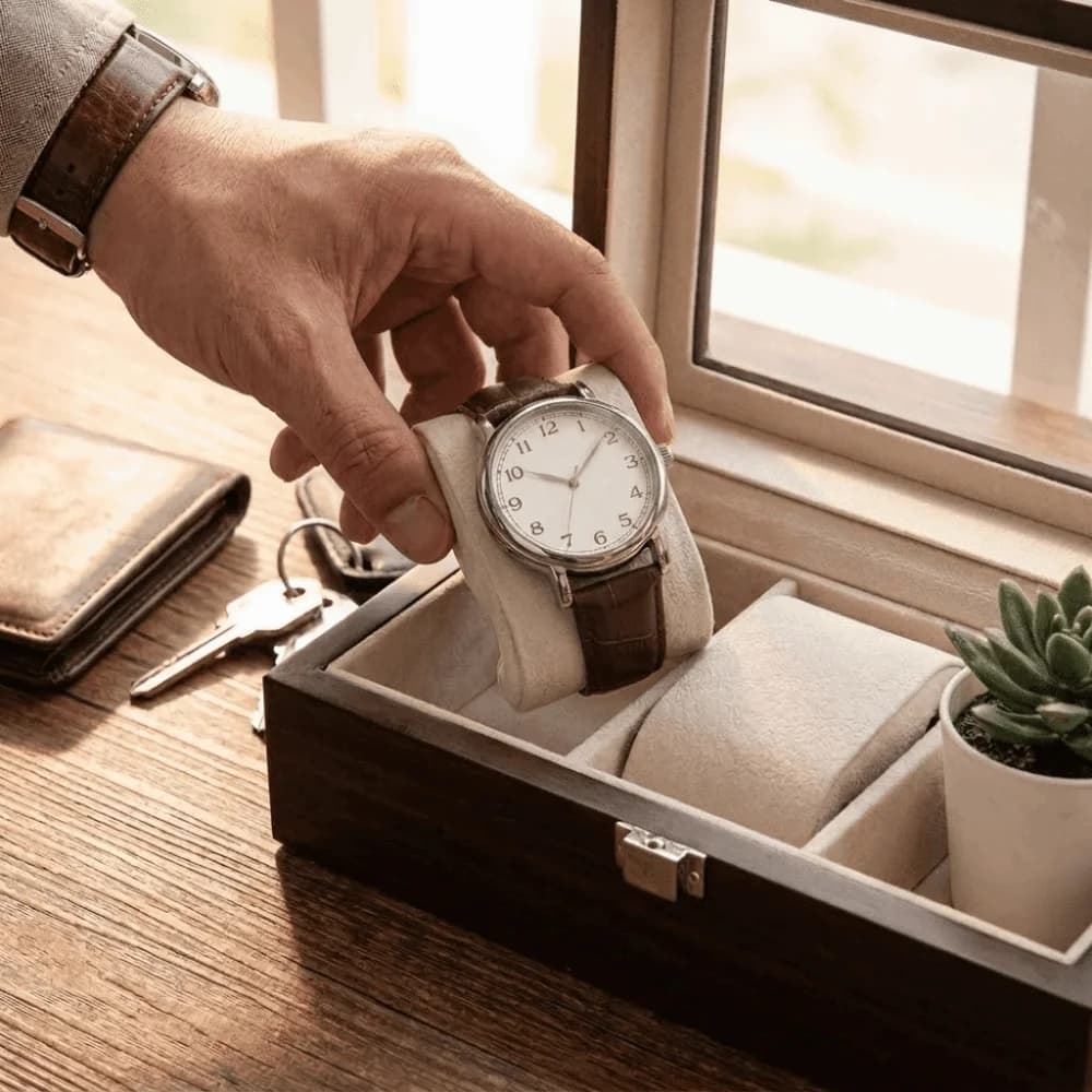 Soft Suede Watches Storage Pillow Velvet Material Multi Functional Wristwatch Cushion Display Function Durable