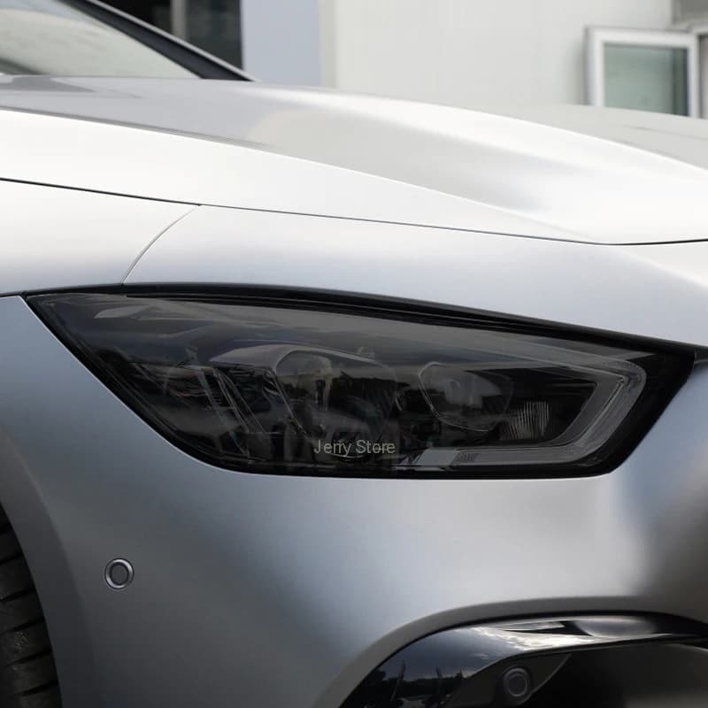 Per AMG GT 4 Porte X290 2015-2022 Auto Faro Fanale Posteriore Pellicola Protettiva Faro Vinile Restauro Trasparente Nero adesivo