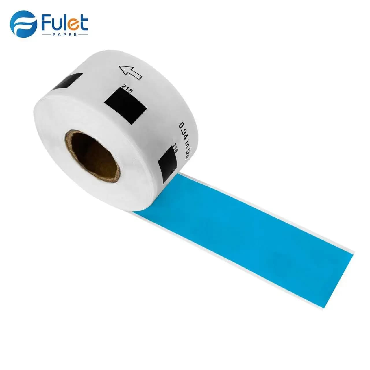 Etichette compatibili Brother DK rotonde a colori DK-11218 diametro 24mm 1000 etichette (senza supporto/cartuccia)