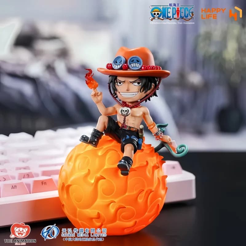 Lampada da Tavolo One Piece Luffy Gear 5 con Frutto del Diavolo, Luce Notturna Kawaii, Decorazione per Camera da Letto, Regalo per Fan dell'Anime