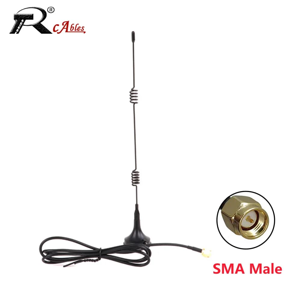 1PC 2.4G 5DB ad alto guadagno di potenza Magentic piccola ventosa terminale apparecchiatura Antenna modulo Zigbee attrezzatura condivisa Antenna WIFI
