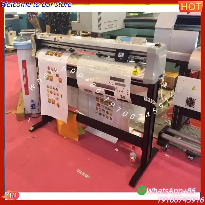 CE Certification High Precision Automatic Vinyl Cutter Plotter Portable USB Sign Sticker Cutting Machine for Label Reflective