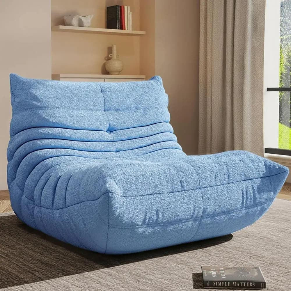 Poltrona Gaming per Adulti con Memory Foam - Blu