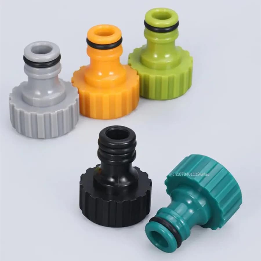 Connettore Rapido Universale per Tubi – Adattatore per Rubinetto GHT da 3/4" per Pistole ad Acqua, Irrigatori e Raccordi per Tubi da Giardino