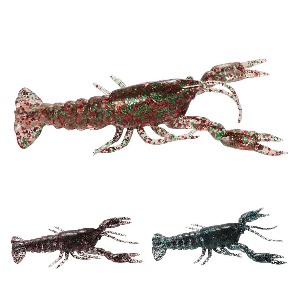 Lixada 12 cm/19 g gamberi morbidi gamberetti aragosta artiglio esca esca artificiale esca Swimbait
