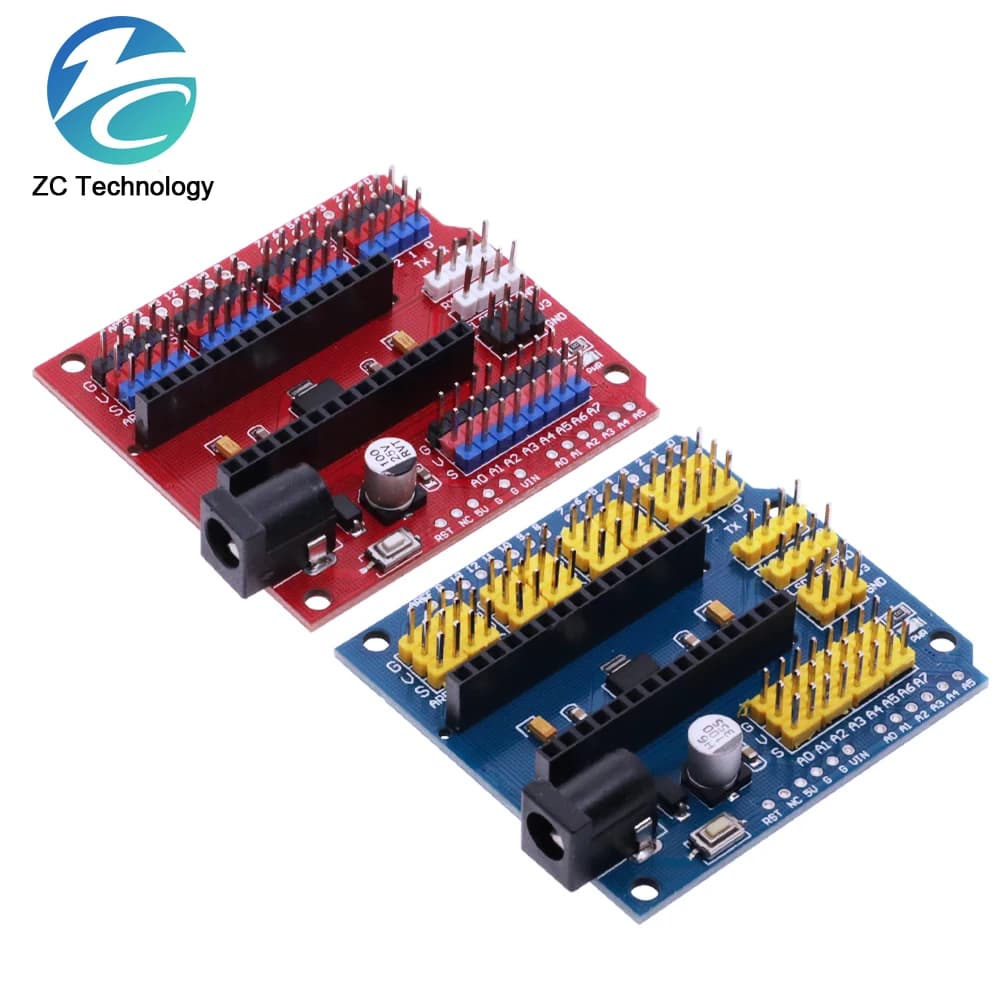 ATMEGA328P NANO IO Shield and UNO Multipurpose Expansion Board for Arduino Nano 3.0 CH340G