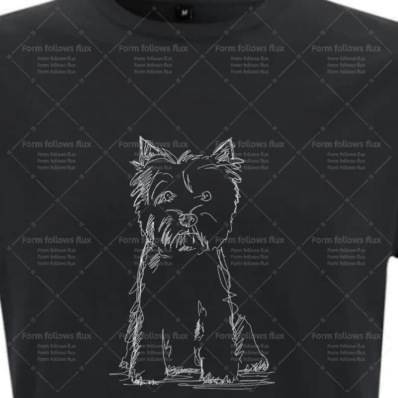 T-shirt con cappuccio da uomo 2026 Westie – West Highland Terrier Animali Cani Disegnati a mano Stile fumetto Unisex S-6XL Taglie forti