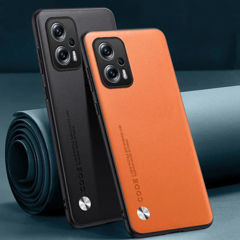 Custodia di lusso in pelle PU per Xiaomi Poco X4 GT, cover posteriore in TPU silicone antiurto, protezione completa per telefono PocoX4 GT X4GT 5G