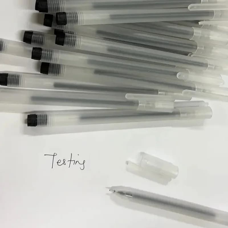 Ballpoint Pens Portable Multi-Function Gel Pens Replaceable Writing Pen Student Office School Supplies Work Pen 50pcs