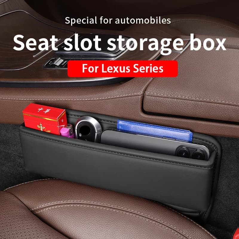 Scatola portaoggetti per fessure per seggiolino auto per Lexus NX ES UX US RC LX GX IS RX 200 250h 350h LS 450h 260h 300h UX200 RX Gap Box