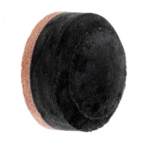 5 Layer Brown PU Leather Cue Tips Glue on Billiards Accessory for Professional Pool Table Players