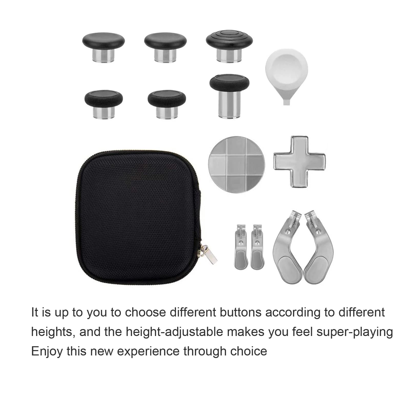 Set di levette per controller Set di pulsanti per controller di gioco Set di levette per gamepad per XBOX ONE ELITE Serie 2