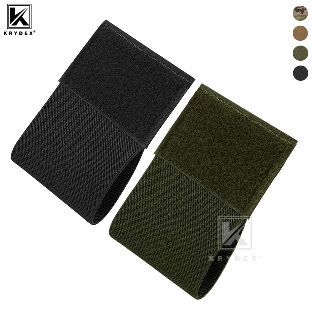 KRYDEX Custodia per laccio emostatico elastico tattico Custodia con gancio e anello Kit di pronto soccorso Caccia Outdoor Pettorale Rig Gilet Cintura Accessori