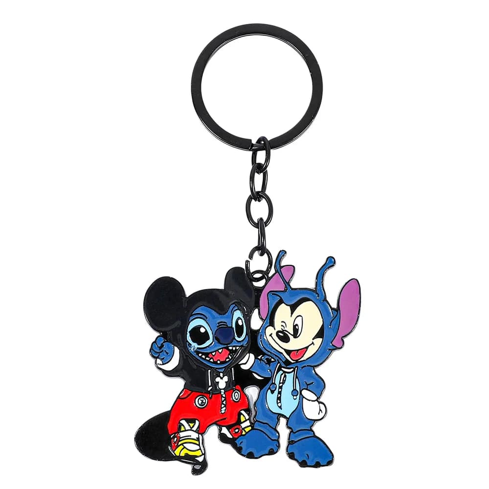 Keyring and Pendant for Stitch and Mickey Mouse, Accessories and Gifts for Women's Bags