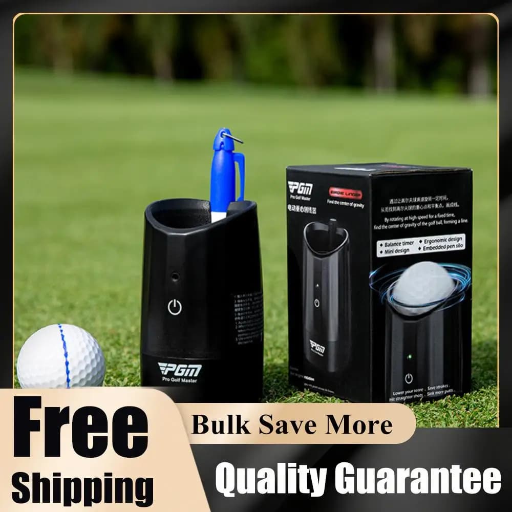 Marcatore Elettrico per Golf, Rilevatore della Linea di Distribuzione del Peso, Pennarello Elettrico per Palline, Marcatore di Punti per Palline in PP, Accessori da Golf