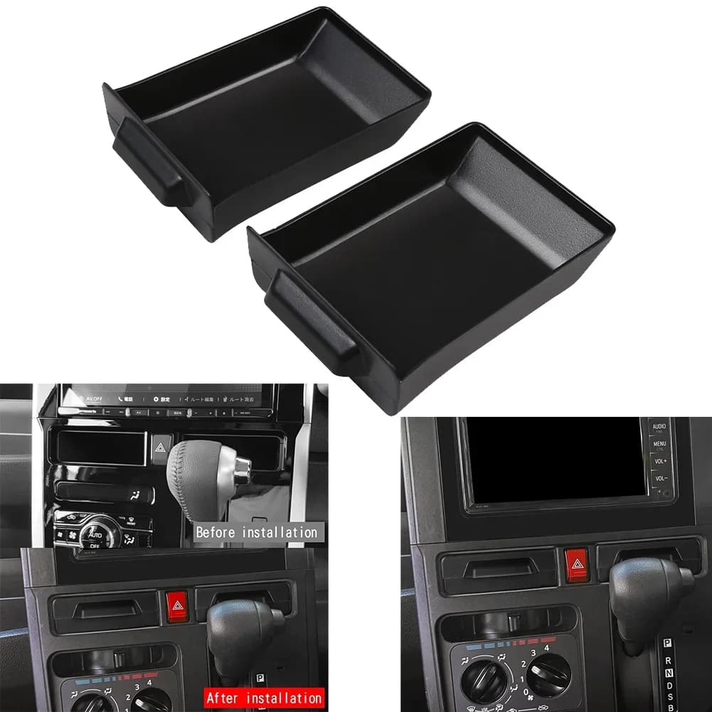 ABS Material Storage Box for TOYOTA ROOMY CUSTOM 2022 2023 2024 Organized Central Control Box
