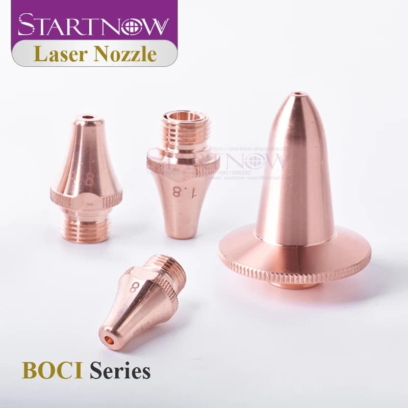 Startnow Laser 3D Nozzle Bevelled with black diamond M11 * H34 accessory for high power tube cutting machine for BOCI fiber cutting head
