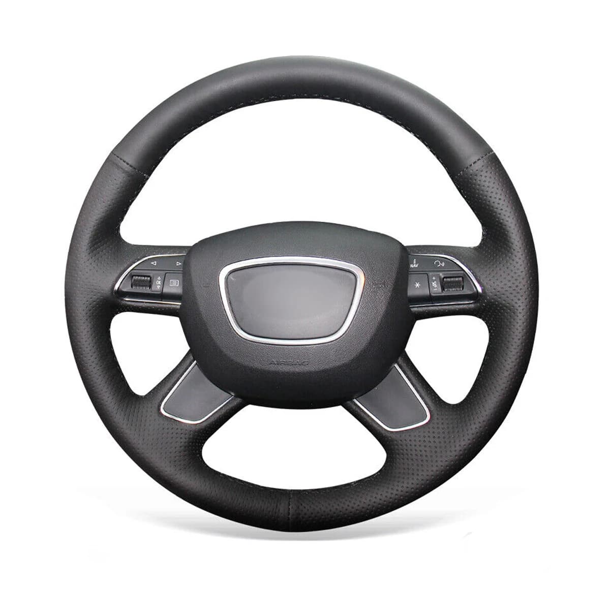 Custom Microfiber Leather Cover for Audi A4 B8 A6 C7 A7 L Q5 Q7 Allroad, Hand Sewing