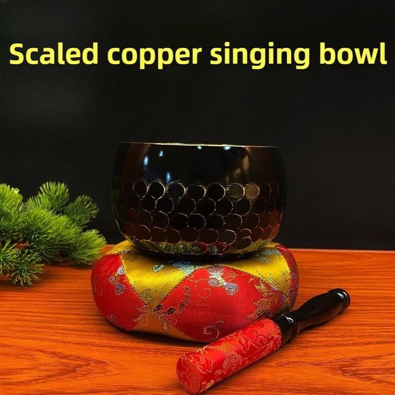 Brass Singing Bowl 4 Inches Handmade Yoga Meditation 12 Inches Tibetan Singing Bowls Sound Therapy Percussion Instruments