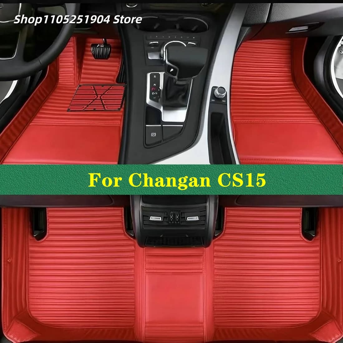 Custom Auto Car Mats for Changan CS15 2020 2021 2022 2023 2024 2025 2026 2027 Interior Car Accessories