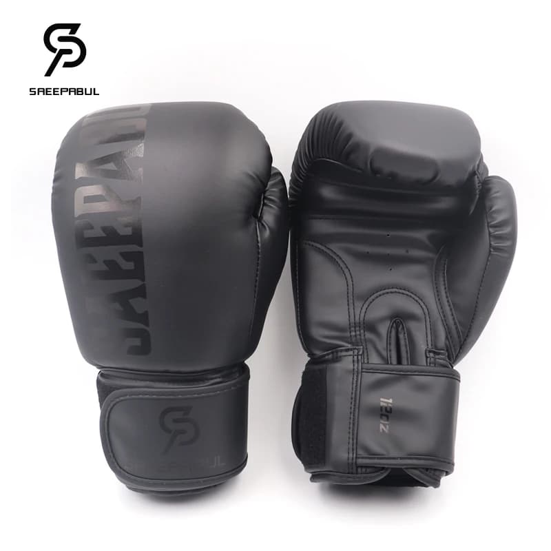 Guantoni da boxe 8 10 12 14 16OZ Muay Thai Guantes De Boxeo Sanda Free Fight MMA Kick Boxing Guanti da allenamento Guanti per uomo Donna