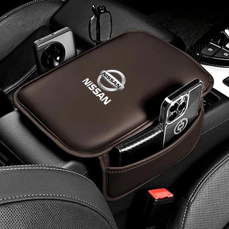 Cuscinetto per bracciolo auto, tappetino per bracciolo, accessorio auto per Nissan Qashqai X J10 J11 Trail Tiida Teana Skyline Juke X-trail Almera