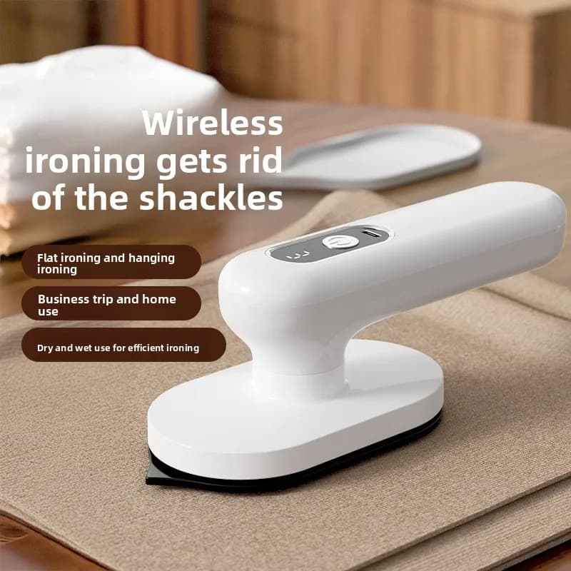 Vaporizzatore per indumenti compatto senza fili USB Potente stiratura e modellatura con rasoio per capelli per vestiti