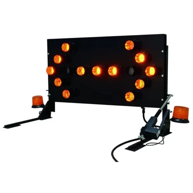 Pannello freccia per montaggio su camion 25 lampade Scheda freccia telecomando