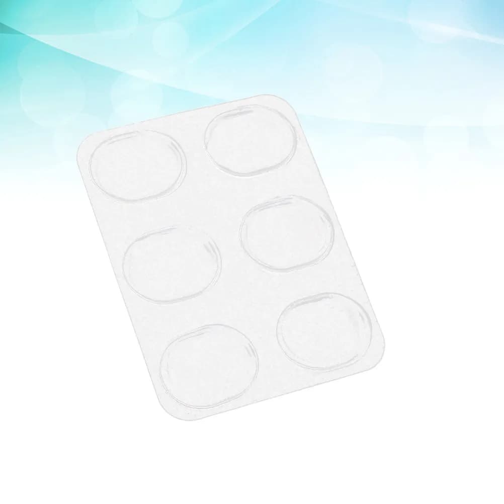 Set di 6 Pad Silenziosi Professionali per Tamburo, Autoadesivi in Silicone, per Ridurre gli Sovratoi, Pratica Silenziosa, Riutilizzabili e Lavabili