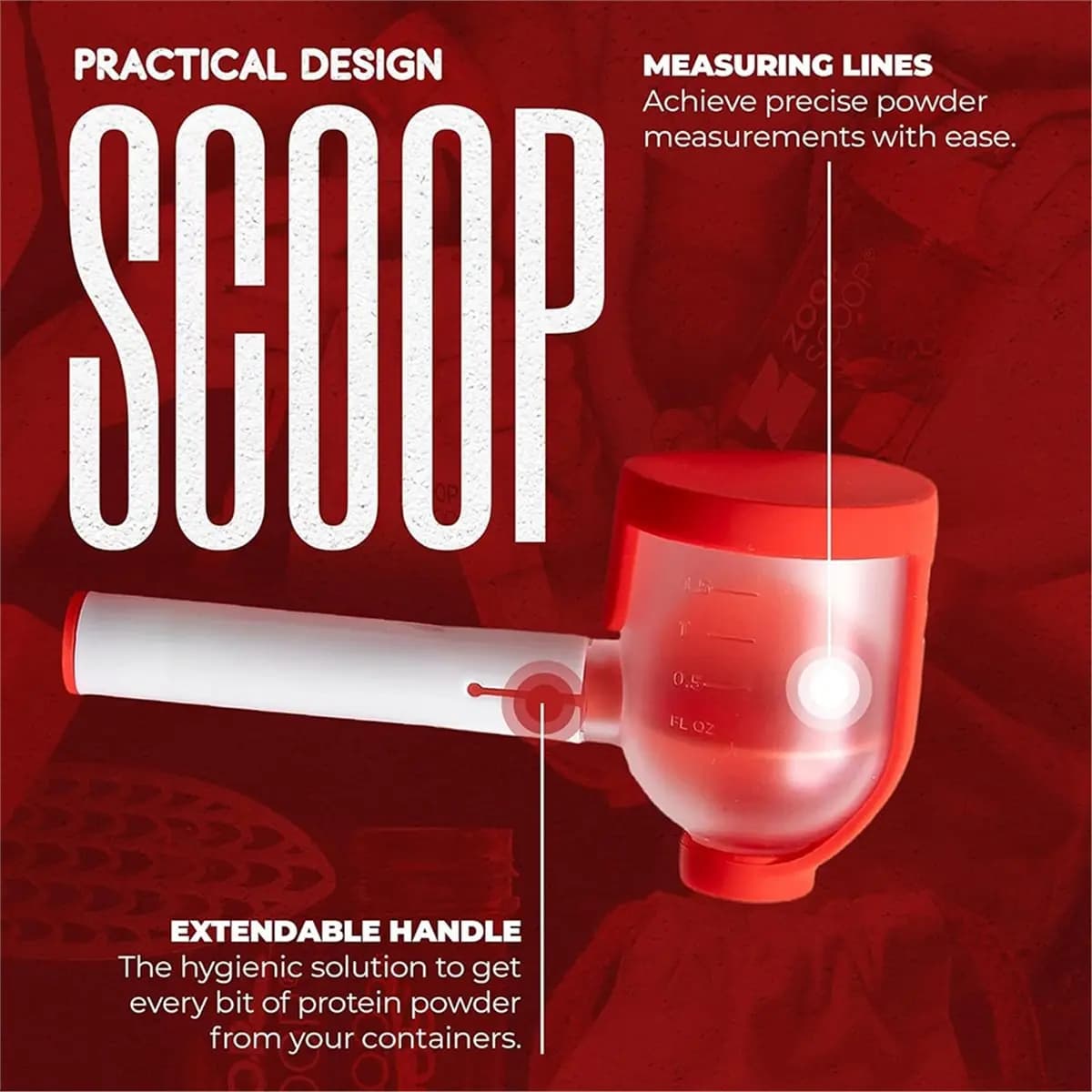 《TOP RATED》2pcs Protein Powder Scoop Funnel No Spill, Easy Bottle Filling 70ml and 25ml Set