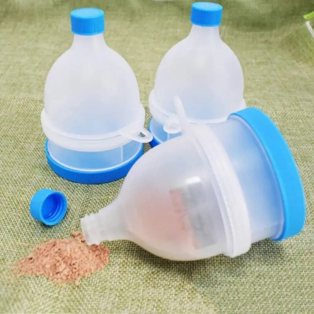 70ml protein powder feed 2 layers 2 plastic protein powder 2 in 1 bottle Shaking outdoor protein powder