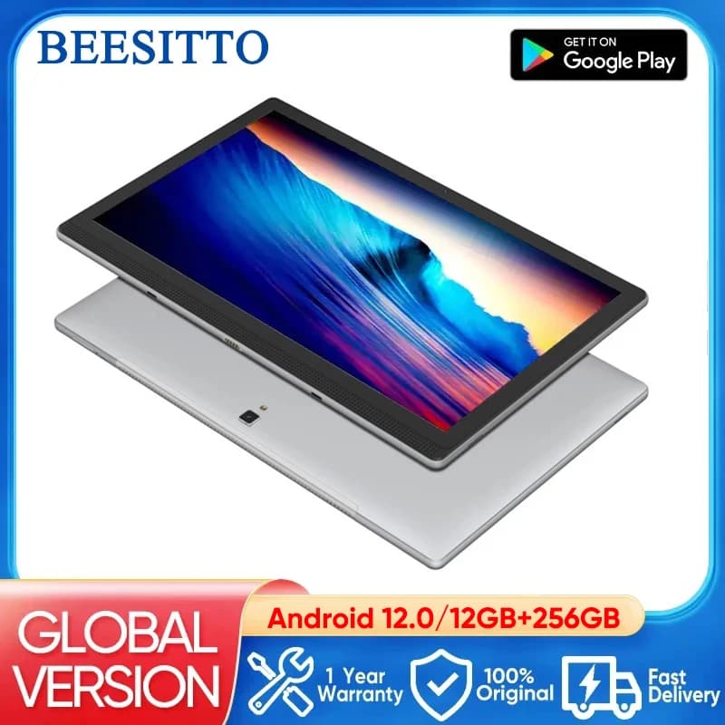 Overall version 14 inches 1920x1080 IPS Tablet PC with large screen 5 + 13MP Camera 12 + 256GB Phone call планшет 2 IN 1 Tablet Android