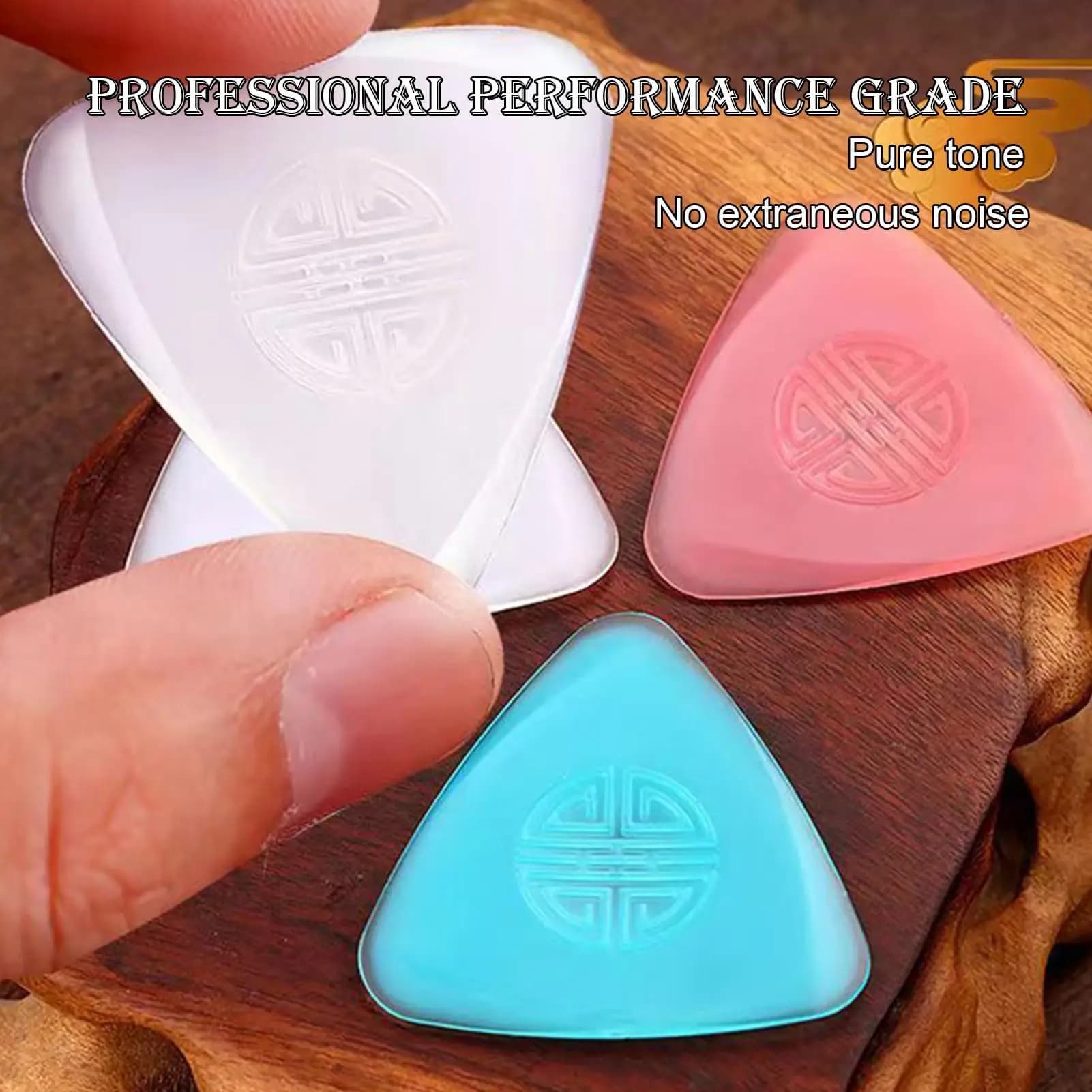 1 plettro Ruan per strumenti a corda, plettri per chitarra all'ingrosso, plettri in nylon per Zhongruan Liuqin, strumenti per esercitazione e suonatura