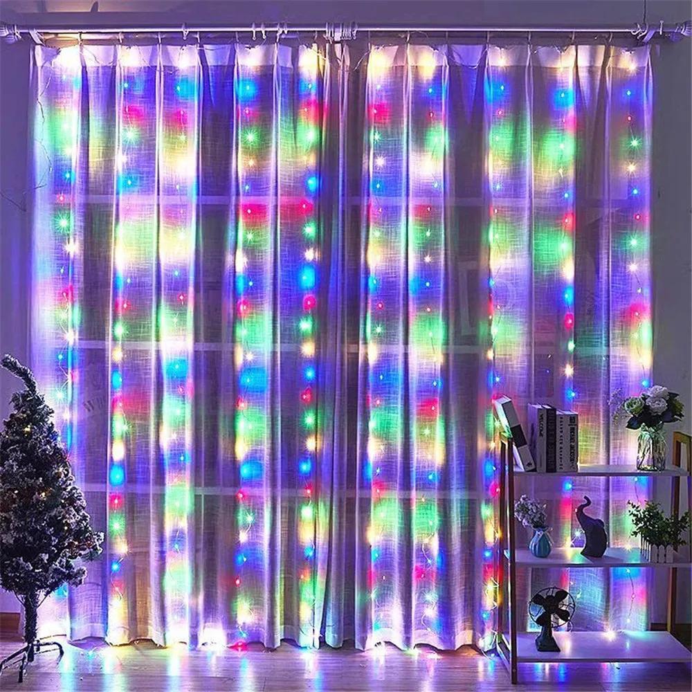 3Mx1M/2M/3M USB LED String Lights, New Year Decorative Lights, Weddings, Celebrations, Christmas, Home Decoration and Curtains
