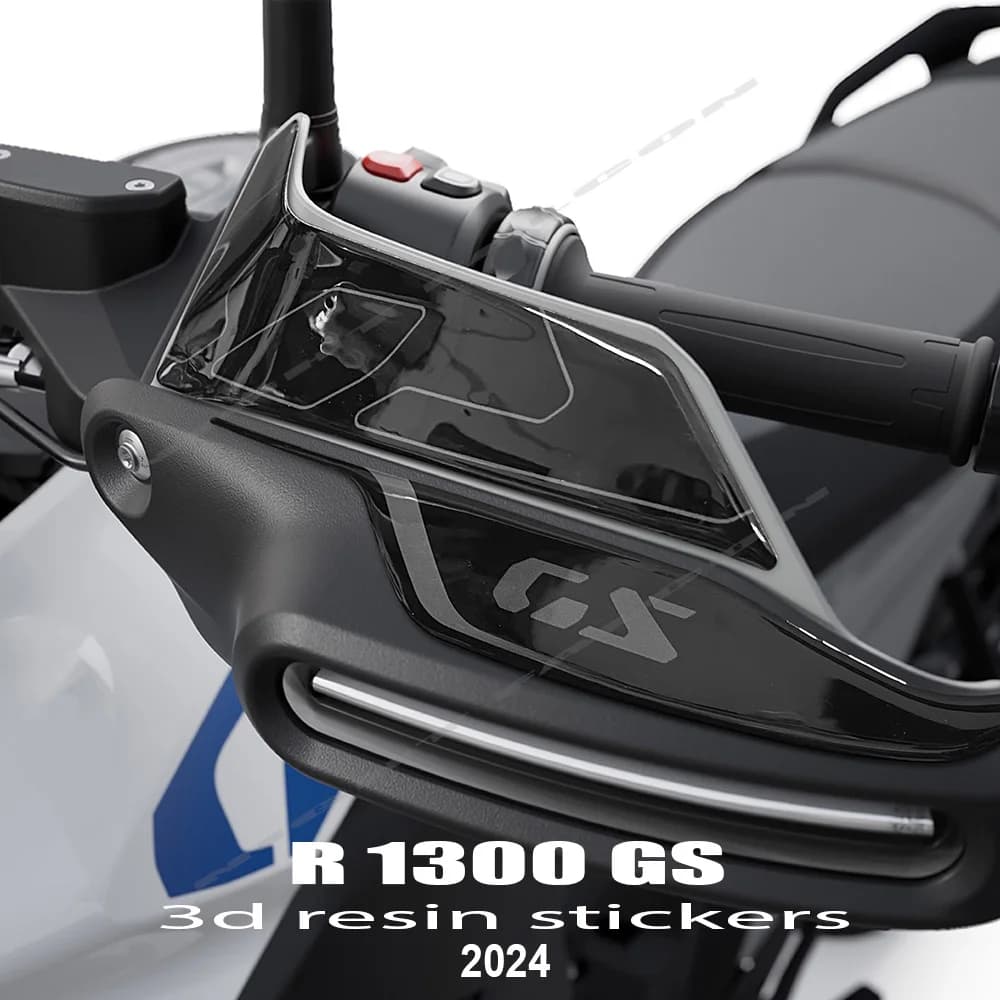 Per BMW R 1300 GS GS1300 2024 accessori moto adesivi in resina epossidica 3D Kit di protezione per paramani