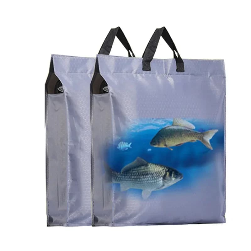 Portable Folding Fishing Bag EVA Foldable Bucket Outdoor Fishing Water Tank Fish Wear Bucket Fish Care Gear Tackle Storage Bag