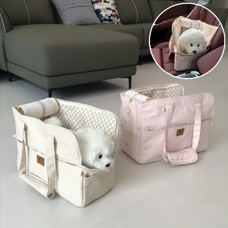 Portable Cat ShoulderHandbag Pet Dog Carrier Bag Car Seat Nonslip Dog Carriers Safe,Puppy Cat Pet Bed Chihuahua Pets Products