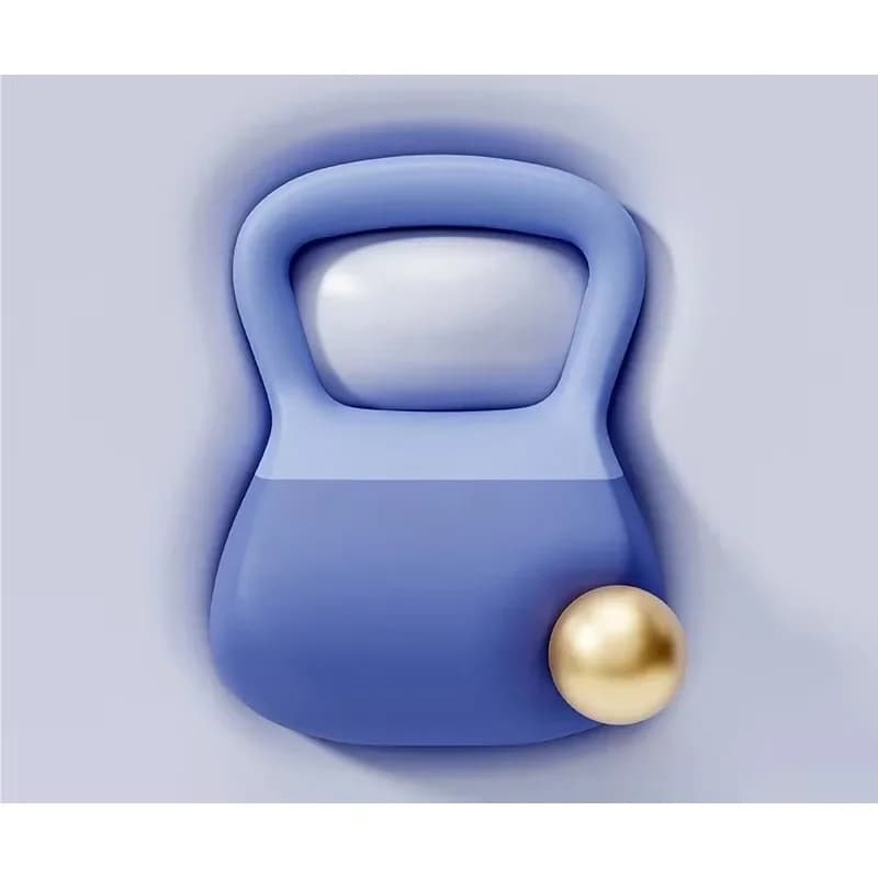 Color Silicone Soft Kettlebell For Ladies Home Lifting Arm Muscle Strength Daily Fitness Training Equipment