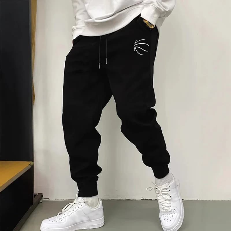Men's Sports Trousers Printed Casual for Fitness, Jogging and Open Activity, Daily Running Pants 2026, Basketball Sports Clothing
