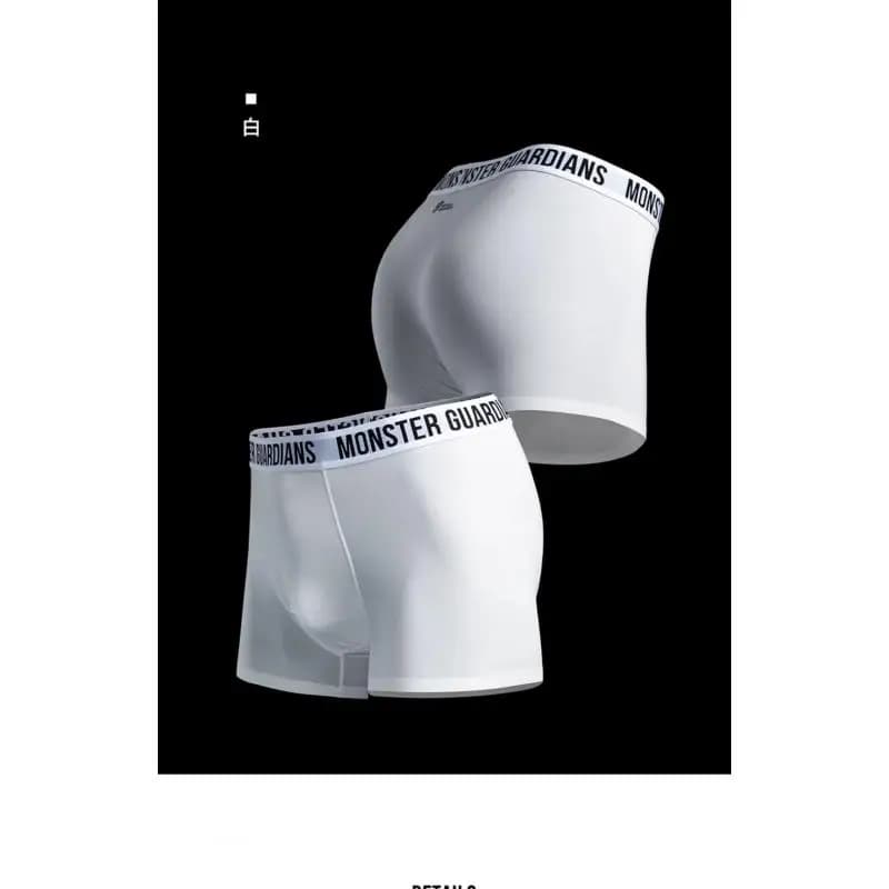 DROZENO Underwear Men's Modal Sports Underwear Fitness High Elastic Anti-wear Crotch Soft Boxers