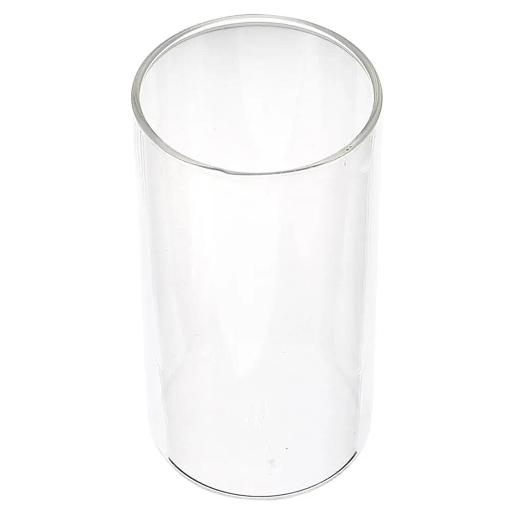 Clear Glass Shade Holder for Pillar Candles Cylinder Candleholder Windproof Glass Cup Home Party Wedding Decor
