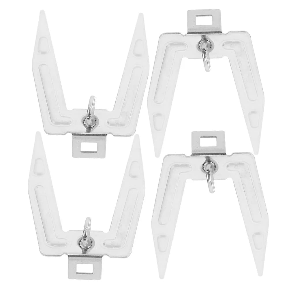 Set di 4 Forchette Robuste in Acciaio Inox per Friggitrice ad Aria, per Arrosto di Pollo, Tacchino, Barbecue e Cucina